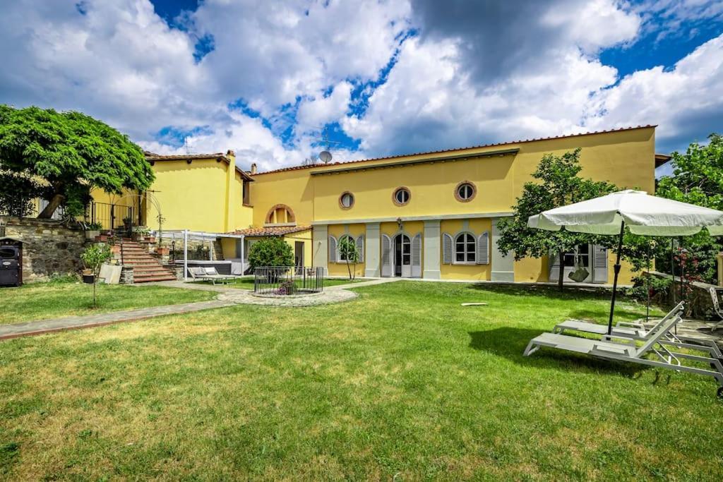 Luxury Limonaia With Jacuzzi Near Florence San Jacopo al Girone Zewnętrze zdjęcie